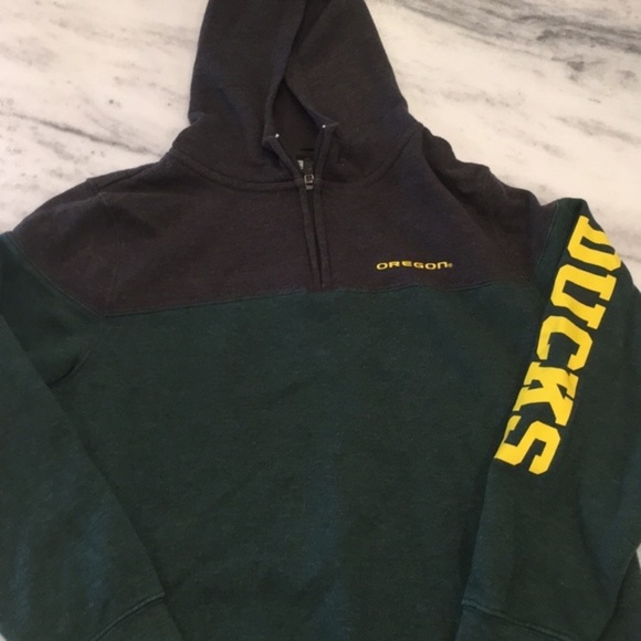 Oregon Ducks Fleece Quarter-zip Pullover - Picture 3 of 7